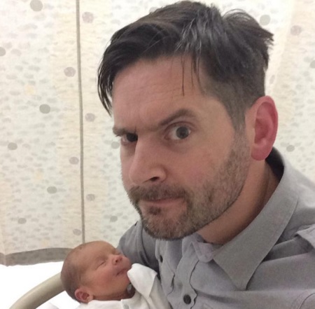 New dad Matt Coyne